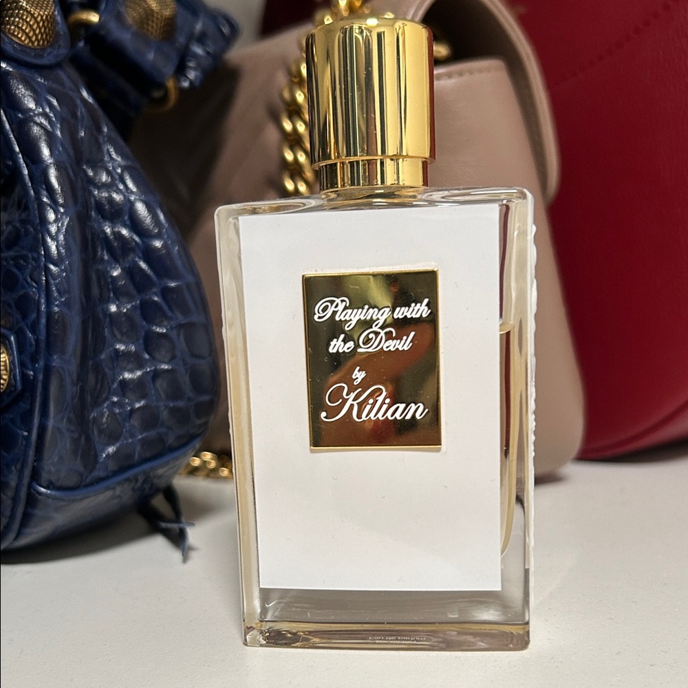 Playing with the Devil Eau de Parfum by Kilian — Clear with Gold Accents